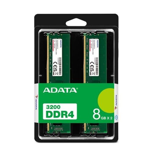 Obrázek ADATA DIMM DDR4 16GB (Kit of 2) 3200MHz CL22 512x8, Premier Dual Tray