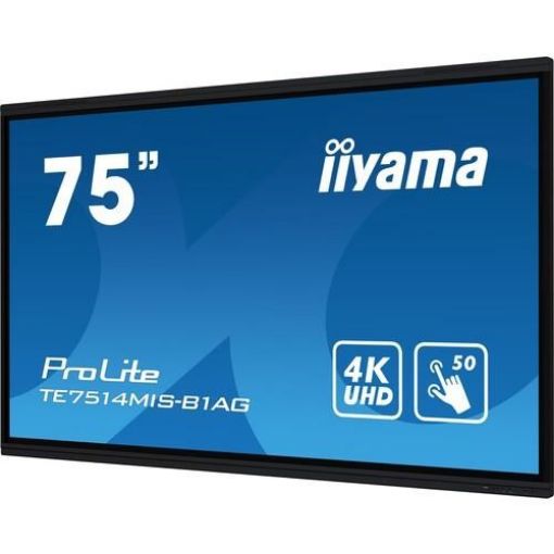 Obrázek Iiyama ProLite IDS, 190.5 cm (75''), PureTouch-IR, 4K, USB, USB-C, Ethernet, kit (USB), black