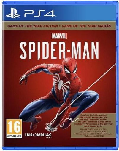 Obrázek PS4 hra Marvel's Spider-Man GOTY