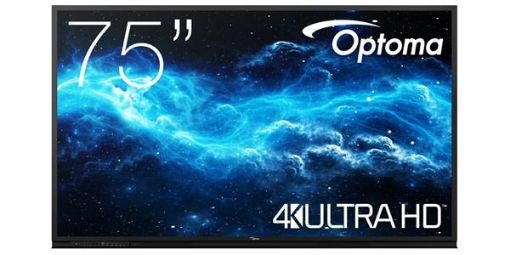 Obrázek Optoma 3752RK IFPD 75" -  interaktivní dotykový, 4K UHD, multidotyk 40prstu, Android 11, 4GB RAM/ 32GM ROM,