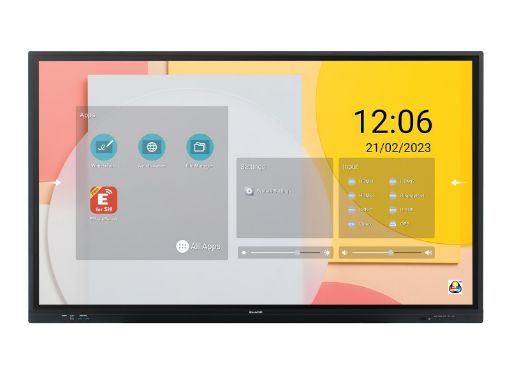 Obrázek NEC LCD 65" Infrared PN-LC652, 3840x2160, 450nit, 8ms, 16/7, VGA, DP, USB-C, HDMI, USB, dotykový displej