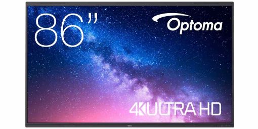 Obrázek Optoma 5863RK IFPD 86" -  interaktivní dotykový, 4K UHD, multidotyk 40prstu, Android 13, 8GB RAM/ 64GB ROM