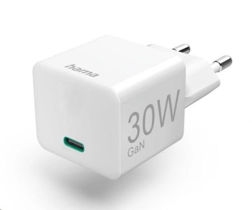 Obrázek Hama rychlá USB nabíječka GaN, USB-C PD/QC 30 W