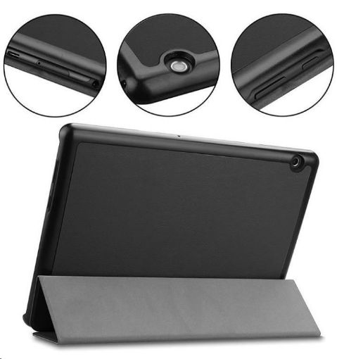 Obrázek Tactical flipové pouzdro Tri Fold pro Xiaomi Redmi Pad SE, černá