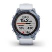 Obrázek Garmin fenix 7 Sapphire Solar,Titan Blue/ White Silicone Band, EU