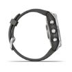 Obrázek Garmin fenix 7s Glass, Silver/ Graphite Silicone Band, EU