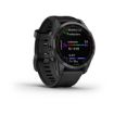 Obrázek Garmin fenix 7s Solar, Gray/ Black Silicone Band, EU