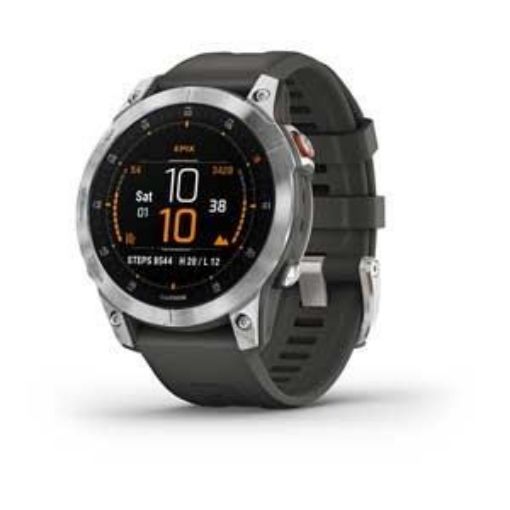 Obrázek Garmin epix™ (Gen 2) – Standard Edition | 47 mm, Slate Steel / Black Band, EU