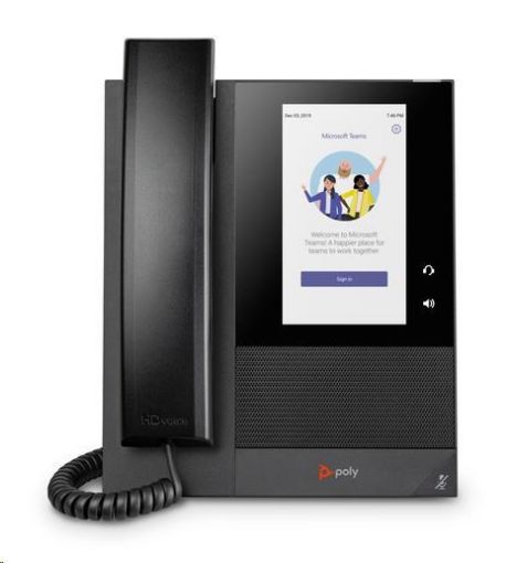 Obrázek Poly CCX 400 multimediální telefon pro Microsoft Teams s podporou technologie PoE