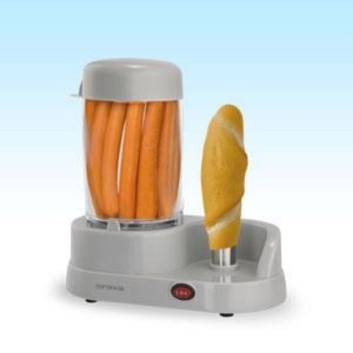 Obrázek Orava HM-01 GR hotdogovač, 350 W, pro 6 párků, šedý