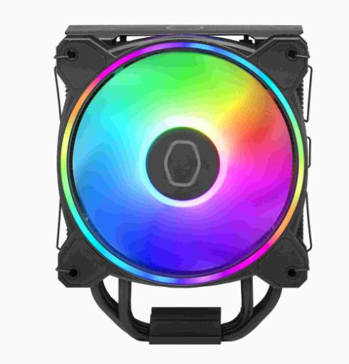 Obrázek Cooler Master chladič Hyper 212 Halo Black, 120mm ARGB, LGA1700, černá