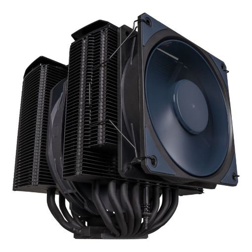 Obrázek Cooler Master chladič MasterAir MA824 Stealth, 135mm, 120mm, LGA1700, AM5, černá