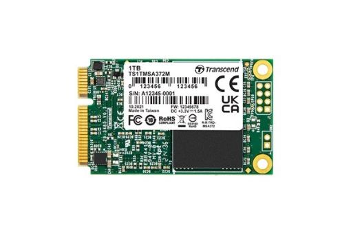 Obrázek TRANSCEND SSD MSA372M 128GB, mSATA, SATA III 6Gb/s, MLC