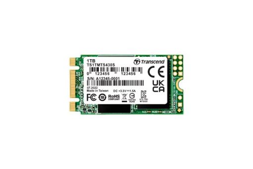 Obrázek TRANSCEND SSD M.2 430S 1TB, M.2 2242 SSD, SATA3 B+M Key, TLC