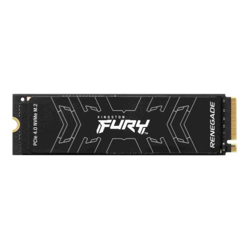 Obrázek Kingston FURY RENEGADE SSD 4TB (4000GB) M.2 2280 NVMe™ PCIe Gen 4 (R 7300MB/s; W 7000MB/s) HEATSINK