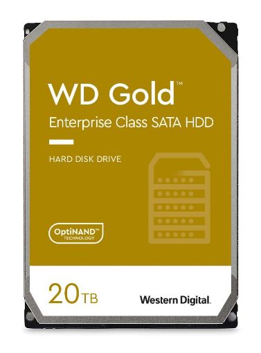 Obrázek WD GOLD WD202KRYZ 20TB SATA/ 6Gb/s 512MB cache 7200 ot., CMR, Enterprise