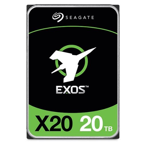 Obrázek SEAGATE HDD 20TB EXOS X20, 3.5", SATAIII, 512e, 7200 RPM, Cache 256MB