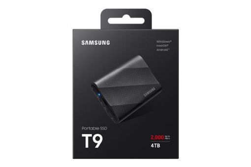 Obrázek Samsung Externí SSD disk T9 - 4 TB  - černý