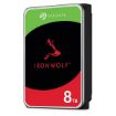 Obrázek SEAGATE HDD 8TB IRONWOLF (NAS), 3.5", SATAIII, 5400 RPM, Cache 256MB, CMR