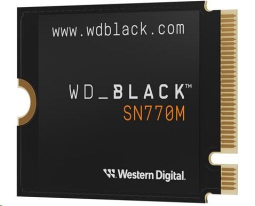 Obrázek WD BLACK SSD NVMe 500GB PCIe SN770M Powered by SanDisk, Gen4 8 Gb/s, (R:5000, W:4000MB/s) M.2 2230-S3-M