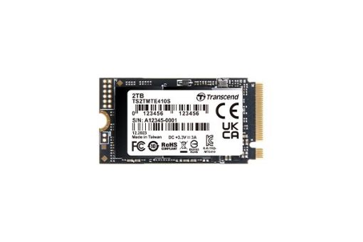 Obrázek TRANSCEND SSD 256GB 410S, M.2 2242, PCIe Gen4x4, NVMe, 3D TLC, DRAM-less