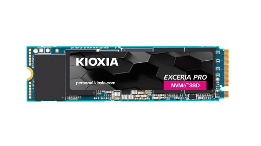 Obrázek KIOXIA SSD 1TB EXCERIA PRO, M.2 2280, PCIe Gen4x4, NVMe 1.4, R:7300/W:6400MB/s