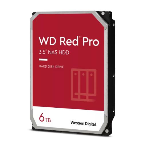 Obrázek WD RED Pro NAS WD6005FFBX 6TB SATAIII/600, 512MB cache, CMR