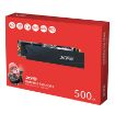 Obrázek ADATA SSD 500GB XPG GAMMIX S50 Core, PCIe Gen4x4, M.2 2280, (R:3500/ W:2200MB/s)