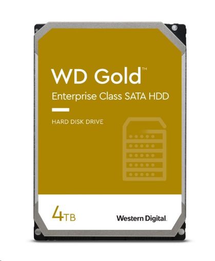 Obrázek WD GOLD WD4004FRYZ 4TB SATA/ 6Gb/s 256MB cache 7200 ot., CMR, Enterprise