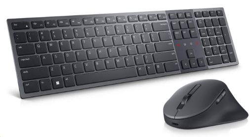 Obrázek DELL KLÁVESNICA Premier Collaboration Keyboard and Mouse - KM900 - US International (QWERTY)