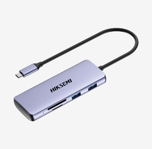 Obrázek HIKSEMI hub DS8, Typ-C, 8v1, USB 3.0