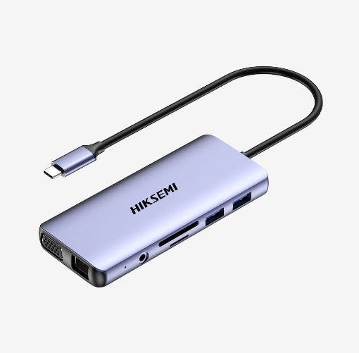 Obrázek HIKSEMI hub DS11, Typ-C, 11v1, USB 3.0