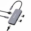 Obrázek VERBATIM Hub USB-C Pro Multiport 5 Port, 2x USB 3.2, 1x USB-C, HDMI, RJ45, šedá