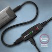 Obrázek AXAGON ADR-305, USB 3.2 Gen 1 A-M -> A-F aktivní prodlužovací / repeater kabel, 5m