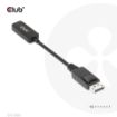 Obrázek Club3D Adaptér aktivní DisplayPort 1.4 na HDMI 4K120Hz/8K60Hz HDR (M/F), černá