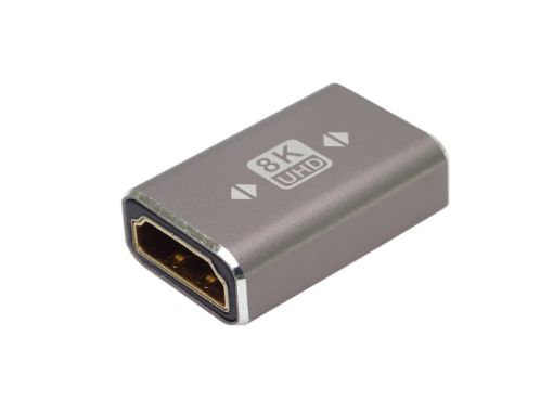 Obrázek PREMIUMCORD Adaptér spojka 8K HDMI A - HDMI A, Female/Female, kovová