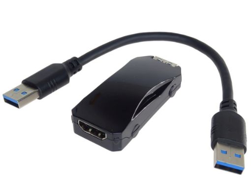 Obrázek PremiumCord USB 3.0 adaptér na HDMI se zvukem, FULL HD 1080p