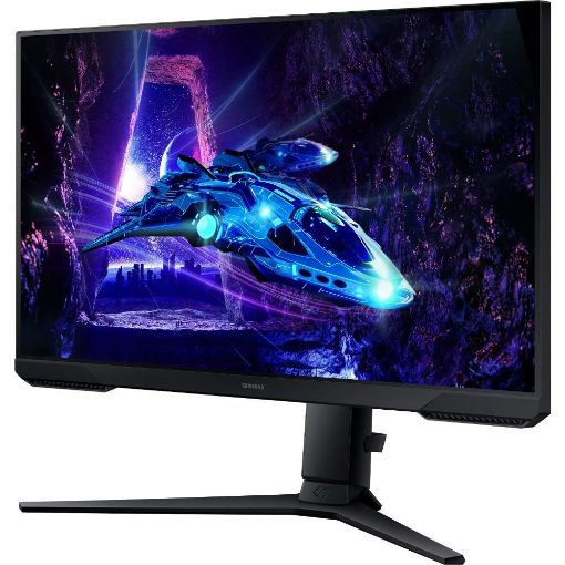 Obrázek SAMSUNG MT LED LCD Gaming Monitor 24" Odyssey G30D - 1920x1080, VA, 180Hz, Pivot, 95% sRGB, 16,7 mil barev