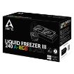 Obrázek ARCTIC Vodní chladič Liquid Freezer III 240 ARGB, 2x120mm, AM5, LGA1700, černá