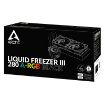 Obrázek ARCTIC Vodní chladič Liquid Freezer III 280 ARGB, 2x140mm, AM5, LGA1700, černá