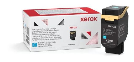 Obrázek Xerox Cyan High Capacity Toner Cartridge pro C320/C325 (5500 stran)