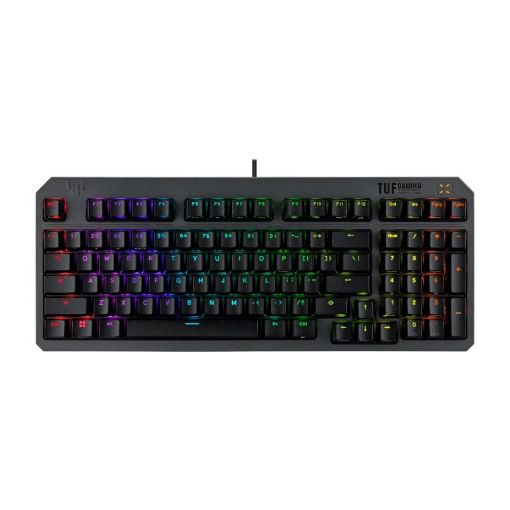 Obrázek ASUS klávesnice TUF Gaming K3 GEN II, mechanická, CZ/SK, šedá