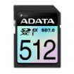 Obrázek ADATA SDXC karta 512GB Express, PCIe Gen3, UHS-I, C10, V30, (R:800/W:700 MB/s)