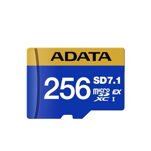 Obrázek ADATA MicroSDXC karta 256GB Premier Extreme SD7.1, U3, C10, V30 (R:800/W:700 MB/s)