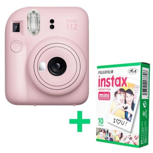 Obrázek Fujifilm MINI 12 růžový + 10 shots