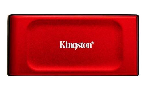 Obrázek Kingston Externí SSD 1TB XS1000, USB 3.2, červená