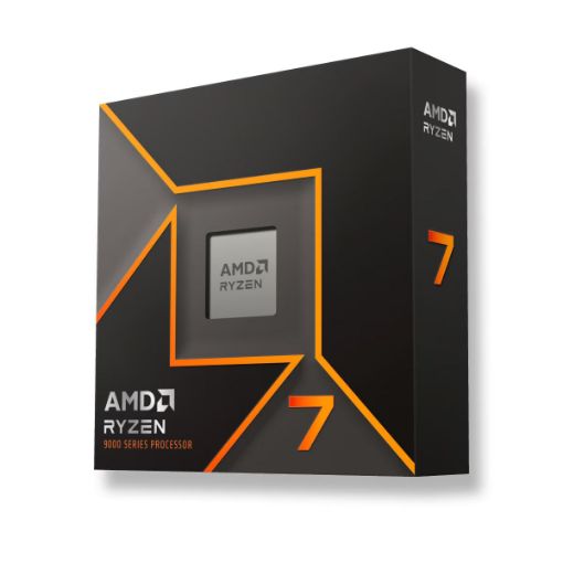 Obrázek CPU AMD RYZEN 7 9700X, 8-core, 3.8GHz, 40MB cache, 65W, AMD Radeon Graphics, socket AM5, BOX, bez chladiče