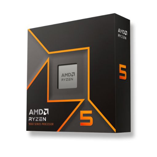 Obrázek CPU AMD RYZEN 5 9600X, 6-core, 3.9GHz, 38MB cache, 65W, AMD Radeon Graphics, socket AM5, BOX, bez chladiče