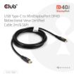 Obrázek Club3D Kabel USB-C na MiniDisplayPort 2.1, 8K30Hz, DSC1.2, UHBR10, 2m