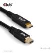 Obrázek Club3D Kabel USB-C na MiniDisplayPort 2.1, 8K30Hz, DSC1.2, UHBR10, 2m